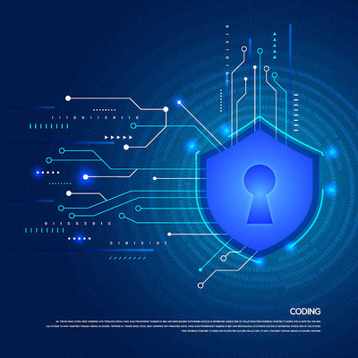 科技感編程背景