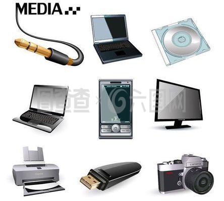 數碼產品圖標圖片