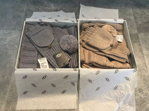 ugg 三件套 卡哇伊小禮盒 溫暖你的心