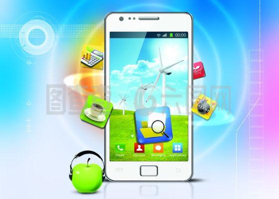 手機數碼產品海報模板